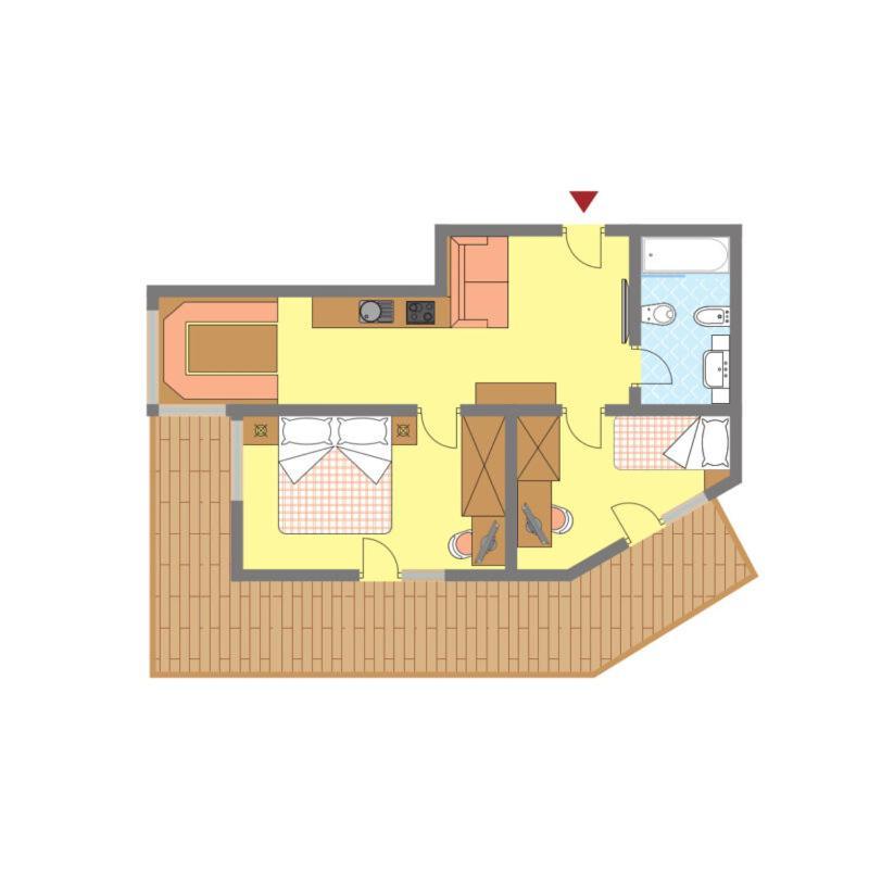 Apartamento Pera Ciaslat Colfosco Exterior foto